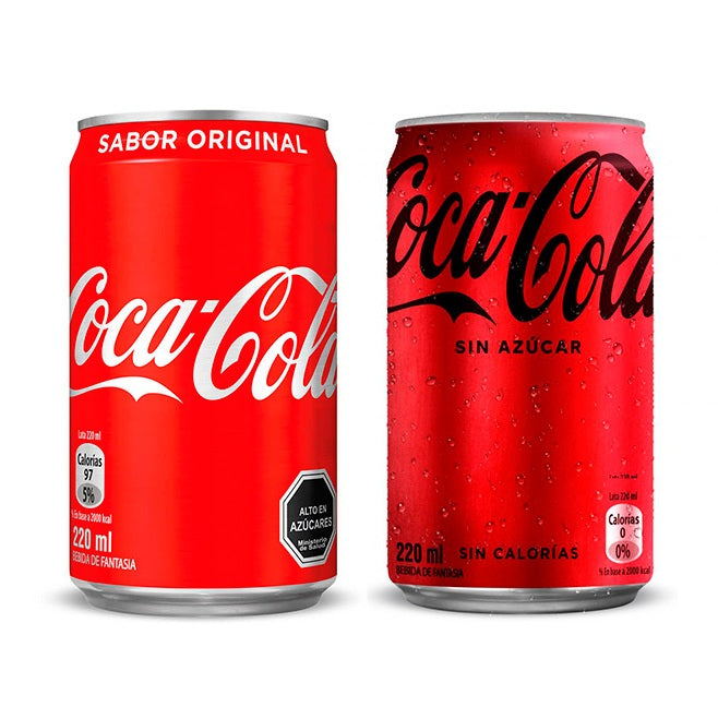 Coca cola zero 220cc